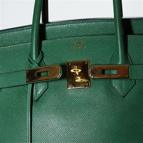 hermes vert bengale|HERMES Epsom Birkin 35 Vert Bengale .